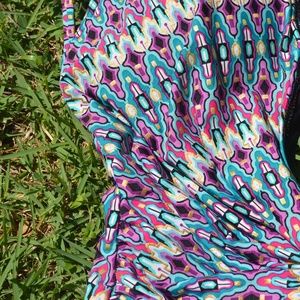 Kenneth Cole Halter Plunge One Piece